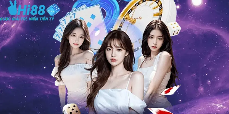 Hi88 sử dụng camera trực tiếp với nhiều góc quay, đảm bảo tính minh bạch trong từng ván cược