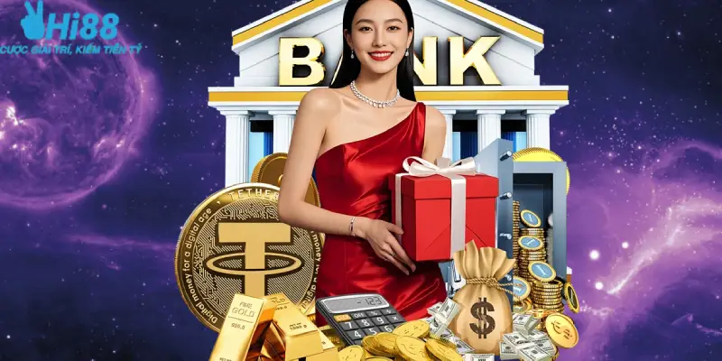 Quy trình rút tiền đơn giản hi88 